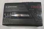 Emerson Am/fm Portable Stereo Band Radio Cassette Player CRS260CS Prop *tested. Fixed Price $7.00.