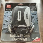 Sealed Vintage Wilson Am / Fm Sport Cassette Player Walkman WW1SB. Fixed Price $49.99.