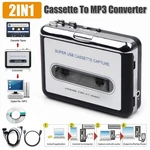 Portable Cassette Player Usb Converter MP3 Recorder Tape To Digital Music Files. Fixed Price $22.66.