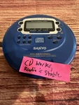 Sanyo CDP-437 Mobile 3D Anti Skip Player Read. Fixed Price $17.99.