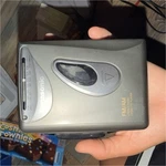Panasonic RQ-V60 Gray Fm/am Radio Cassette Player With Headphone Jack. Fixed Price $25.00.