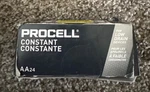 Duracell Procell Battery Alkaline Size Aa (box Of 24). Fixed Price $9.98.