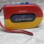 My First Sony Walkman Cassette Tape PLAYER-WM-3300-VTG-WORKS-W/ Strap Read. Fixed Price $31.25.