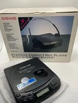 Craig JC6111 Digital Personal Cd Player, Rechargeable, Black (no Headphones). Fixed Price $25.00.