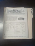 Ge 3 5610A Service Manual Original Repair Book Boom Box Tape Player Sidestep. Fixed Price $49.99.