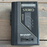 Vintage Sharp Am/fm Stereo Cassette Tape Player Black JC-126(BK) Untested. Fixed Price $10.30.