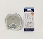 Audiovox Portable Cd Player CE122 + New Wired Earbuds Bundle Discman Style. Fixed Price $27.99.