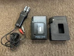 Realistic Stereo Cassette Player & Recorder 14-1068 SCP-29 With 33-1065 Dual Mic. Fixed Price $107.01.