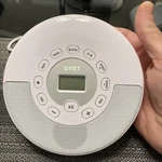 Gyet Portable Player, CDP-3036 Bluetooth, Rechargeable,speaker Headphone. Fixed Price $59.99.