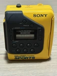 Working Retro Sony Sports Audio Cassette Walkman (WM-F2078) Yellow Vintage. Fixed Price $229.99.