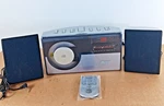Vintage 2004 Memorex Cd Player Am Fm Radio MX4142 W/ Speakers & Remote -nice. Fixed Price $62.00.