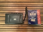 Vintage Panasonic Rq 331 Tape Player Recorder W/ 8 New Sony Cassettes. Fixed Price $34.99.
