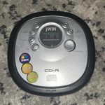 Jwin JX-CD313 Portable Player Silver/black Tested. Fixed Price $24.95.