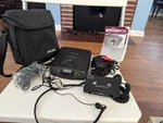 Vintage Magnavox AZ6816 Portable Compact Disc Cd Player With Car Accessories. Fixed Price $60.00.