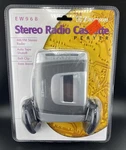 Emerson EW96B Amfm Stereo Radio Cassette Player Headphones Sealed Old Stock. Fixed Price $29.99.