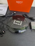 Hott CD611 Woodgrain Portable Rechargeable Player. Fixed Price $24.99.