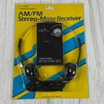 Vintage Realistic Am-fm Stereo Mate 12-123 Pocket Transistor Radio Old School. Fixed Price $31.00.